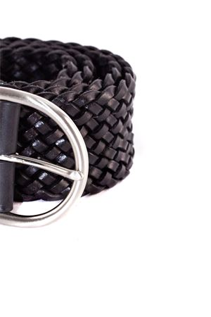Cintura 16Ply in pelle nera DRAGON DIFFUSION | 6050BLACK